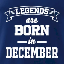 Legends are born in December