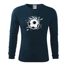 Futbalová lopta v triku Futbalová lopta v triku
