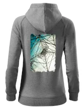 Farebné nebo - stožiare vysokého napätia