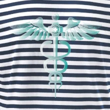 Hrdinovia zdravotníctva - logo (Pecka design)