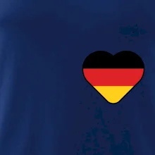 Germany love prso - Nemecká vlajka