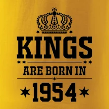 Kings are born in 1954