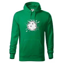 Florbal lopta v triku Florbal lopta v triku