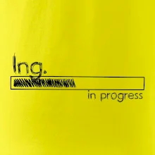 In progress titul Ing. inžinier / inžinierka