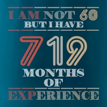 60 years 719 months of experience 60 years 719 months of experience