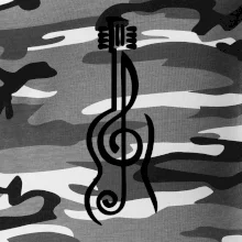 Husľový kľúč gitara Husľový kľúč gitara