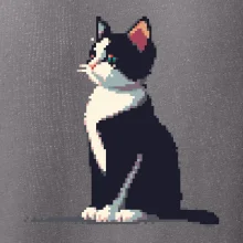 Mourovatá mačka pixel