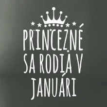 Princezné sa rodia v januári