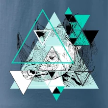 Biely nosorožec (Pecka design)