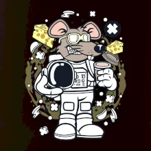 Myš kozmonaut komiks