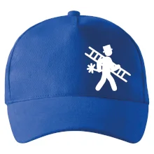 Kominík logo + nápis na zádech