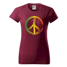 Peace symbol paint