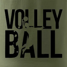 Volleyball nápis Volleyball nápis