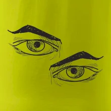 Párový motív - oko naštvané