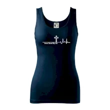 Jesus Saved My Life kríž ekg Jesus Saved My Life kríž ekg