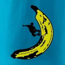 Skateboardista na banánu