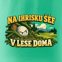 Na ihrisku šéf v lese doma