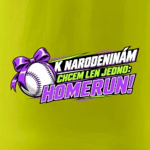 K narodeninám chcem len homerun