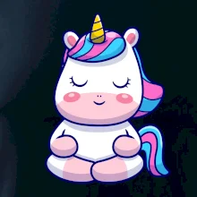 Yoga jednorožec - relax