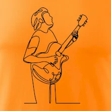 Gitarista jedným ťahom Gitarista jedným ťahom