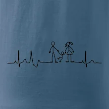EKG rodina a jedno dieťa