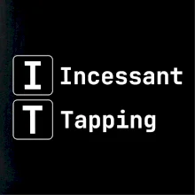 IT Nápis Incessant Tapping