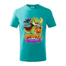 Príšerka na sladkosti - dinosaurus s tekvicou