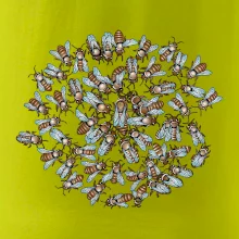 Včelia rodinka kruh (Pecka Design)