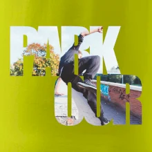 Parkour nápis v meste