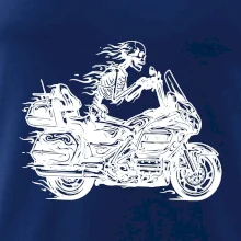 Cestovní motorka kostra
