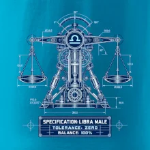 Váhy Engineering of Libra technický motiv