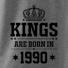 Kings are born in 1990