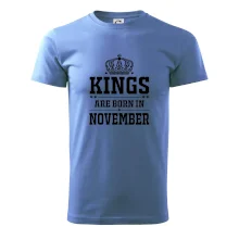 Kings are born in November Kings are born in November
