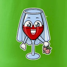 Červené víno pro nevěstu