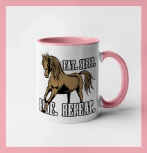 Eat Sleep Ride Repeat Western