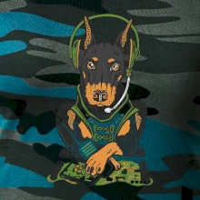 Bojový doberman (Pecka design)