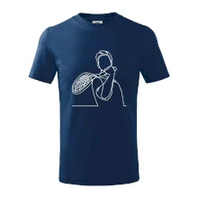 Tenista jedným ťahom