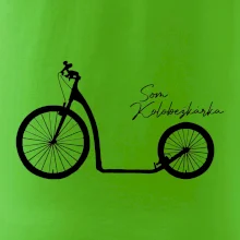 Som kolobežkárka veľké a malé koleso