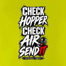 Kontrola zásobníka – Check Hopper Air paintball