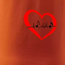 Moje srdce bije pre hudbu - srdce malé