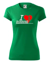 I love running dievča