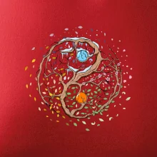 Yin & Yang strom - zima, leto