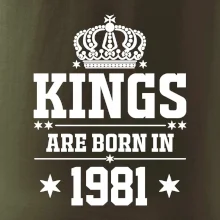 Kings are born in 1981