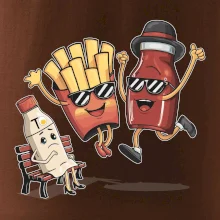 Súboj o hranolky kečup tatárka