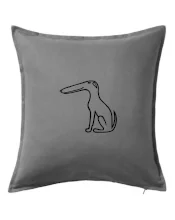 Barzoj obrys čierny