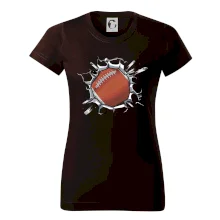 Americký futbal lopta v triku