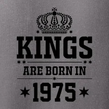 Kings are born in 1975