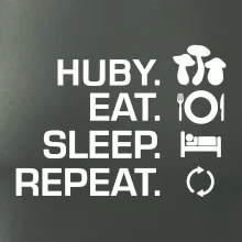 Huby Eat Sleep Repeat