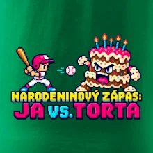 Narodeninový zápas ja proti torte