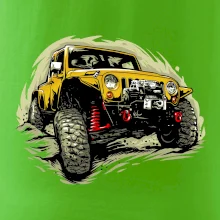 Žltý offroad s navijakom